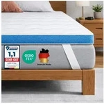 Komfortec, Topper Matratzentopper H3/H4 Oeko-TEX & CertiPUR-US Zertifiziert,...