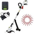 TRUTZHOLM Akku-Rasentrimmer 20 V 2,0 Ah Akku & Ladeger&auml;t Schnittkreis 26 cm...