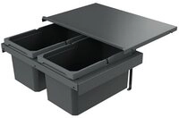 Naber Einbaum&uuml;lleimer Abfallsammler Cox Stand-UP&reg; 250 S/600-2, f&uuml;r...