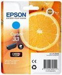 Epson 33 / C13T33424010 Tinte cyan (1-tlg) Nachf&uuml;lltinte (x)