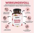 Yes Vegan Mama Multi Prenatal Vitamine &ndash; Kinderwunsch bis Stillzeit &ndash; 120