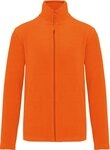 Kariban Fleecejacke Mikrofleece-Jacke mit Rei&szlig;verschluss f&uuml;r Herren