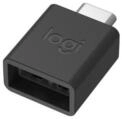 Logitech Mauspad Logitech USB-C auf USB-A Adapter
