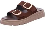 Tamaris Keilpantolette echtes Leder braun 37 EU