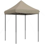 vidaXL Partyzelt Partyzelt Faltbar Pop-Up Taupe 200x200x306 cm