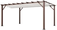 Paragon Pergola Florenz 1116, (1-tlg., Pergola, Sonnensegel), Konstruktion aus