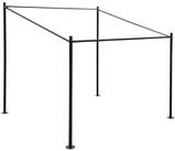 MCW Pergola MCW-A22-G, BxTxH: 310x295x284 cm, F&uuml;r T&uuml;cher mit Tuchma&szlig; 275x275...