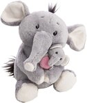 Nici Kuscheltier Little & Me, Elefant 20 cm mit Kind 6 cm, 2in1: Kuscheltier...