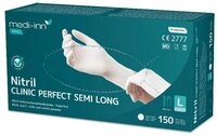 Medi-Inn Nitril-Handschuhe Clinic-Perfect Semi Long Nitril-Einmalhandschuhe...