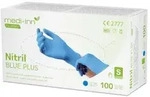 Medi-Inn Nitril-Handschuhe Nitril blue plus Einmalhandschuhe puderfrei AQL: 1.5...