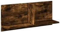 vidaXL Regal Wandschrank 70x16,5x30 cm R&auml;uchereiche Holzwerkstoff, 1-tlg.