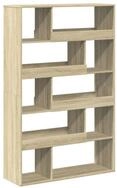 vidaXL B&uuml;cherregal Raumteiler Sonoma-Eiche 100x33x156,5 cm Holzwerkstoff,...