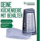 Chefkoch trifft Fackelmann K&uuml;chenreibe K&uuml;chenreibe, Gem&uuml;sereibe, K&auml;sereibe,