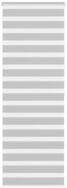 Rollo Doppelrollo Hellgrau 90x200 cm Stoffbreite 85,9 cm Polyester, vidaXL