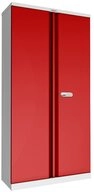 Phoenix Tresor Phoenix SCL1891GRE Aufbewahrungsschrank Grau - 2 T&uuml;ren rot 4...