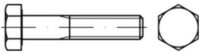 Contorion Schraube ISO 8765 Sechskantschrauben 8.8 M 12 x 1,25 x 50 S 100 Stk