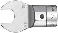 Gedore 8795-24 Aufsteckmaulschl&uuml;ssel 22 Z, 24 mm Einhandzwingen-Adapter