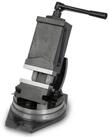EBERTH Maschinenschraubstock drehbar und kippbar aus Stahlguss, Max. Spannbreite