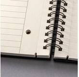 Sigel Notizbuch Spiralblock Conceptum A4 160 Seiten Hardcover liniert 80g black