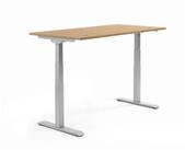 Soennecken Schreibtisch Schreibtisch 1600x605-1255x800mm Platte Eiche hell...