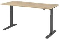 HAMMERBACHER Schreibtisch Upper Desk, elektrisch h&ouml;henverstellbar bis 120 cm,