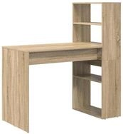 vidaXL Schreibtisch Schreibtisch Sonoma-Eiche 113 x 54 x 120 cm Holzwerkstoff...