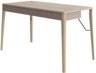 MIRJAN24 Schreibtisch Match 3S MK01 (mit drei Schubladen), Holzbeine, 139x71x77...