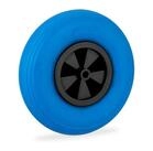 relaxdays Schubkarren-Rad Schubkarrenrad 3.50-6 in Blau/Schwarz