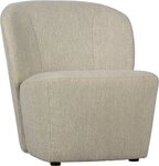 WOOOD Loungesessel Lofty mit Boucl&eacute;-Bezug und Hartholzrahmen B 68 x T 72 x H...