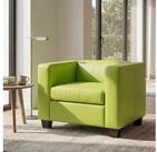 MCW Sessel Lille, Bequemes Polster, Lounge-Stil, Kunststofff&uuml;&szlig;e, Hohe