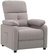vidaXL Sessel Relaxsessel Taupe Stoff (1-St)