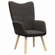 vidaXL Sessel Sessel Dunkelgrau 62 x 67 x 95,5 cm Sherpa-Stoff (1-St)