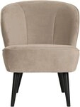 WOOOD Sessel Sara, weich gepolstert, 4-Fu&szlig; Gestell, H 71 cm x B 59 cm
