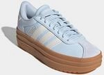 Plateausneaker ADIDAS SPORTSWEAR "VL COURT BOLD", Damen, Gr. 40, blau (crystal sky,