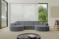 ALTDECOR Wohnlandschaft MARI-U1, Sofa Praktische Bequeme Funktionsecke Couch...