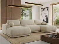 MKS M&Ouml;BEL Ecksofa RINA U, Set, Sofa mit Schlaffunktion und Bettkasten,...