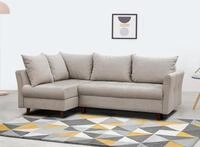 Beautysofa Ecksofa NERON mit Schlaffunktion, Wahlweise rechts oder links,...