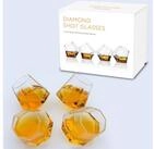 Mad Monkey Whiskyglas Mad Monkey - Diamant Shot Gl&auml;ser (4er Set)
