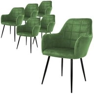 ML-DESIGN Stuhl Esszimmerstuhl ergonomisch & gepolstert, Esstischstuhl mit