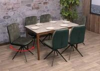 MCW Esszimmerstuhl MCW-M68-6 (Set, 6 St), Inklusive Fu&szlig;bodenschoner,...
