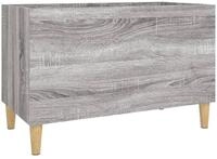 vidaXL TV-Schrank NA Plattenschrank Grau Sonoma 74,5x38x48 cm Spanplatte