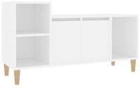 vidaXL TV-Schrank NA TV-Schrank Wei&szlig; 100x35x55 cm Spanplatte