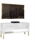 Lookway Lowboard CALANTE 90 cm RTV Schrank auf Beinen und LED-Beleuchtung