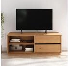 IDIMEX Lowboard MAITE, 110cm mit 2 Schubladen und Ablagefach aus Massivholz...