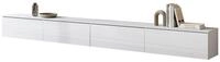MIRJAN24 TV-Schrank D300 (mit vier Klappen) 300x33x30-32 cm, Wei&szlig;e...