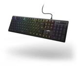 uRage Exodus 910 Low Profile, QWERTZ DE, Schwarz Gaming-Tastatur