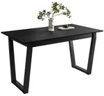 Lookway Esstisch ARTON II ausziehbarer Tisch 140 cm, Breite: 140-195 schwarz