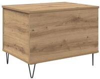 vidaXL Couchtisch Couchtisch Artisan-Eiche 60 x 44,5 x 45 cm Holzwerkstoff...