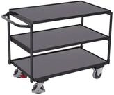 CORDES Transportroller VarioFit Tischwagen mit 3 Ladefl&auml;chen RAL 7016