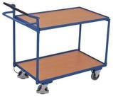 CORDES Transportroller VARIOfit Tischwagen mit 2 Ladefl&auml;chen und Totmannbremse